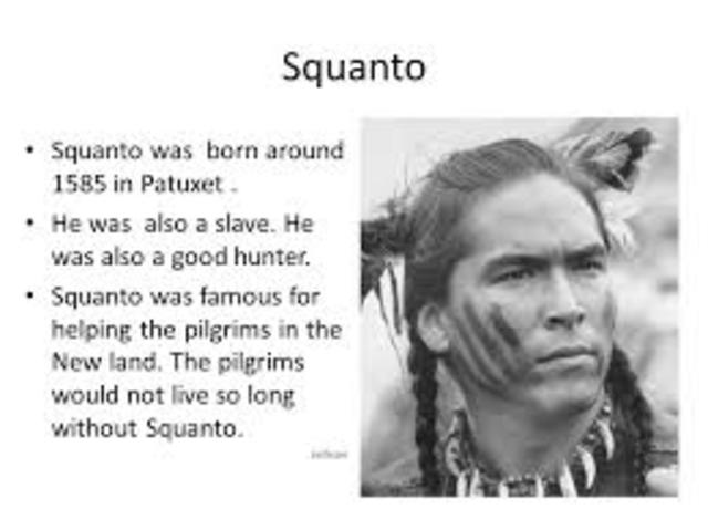 When was Squanto born