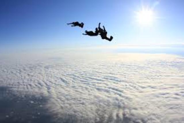 skydiving