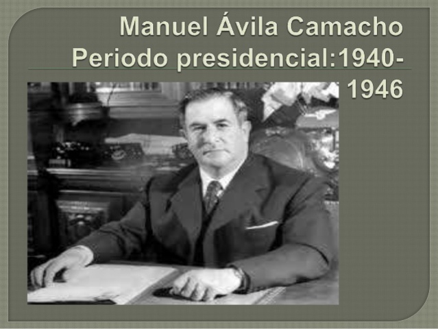 Periodo del Estado benefactor 1940
