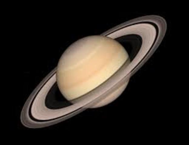 The first Saturn flyby