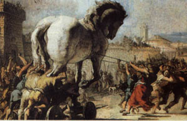 Destruccion de Troya