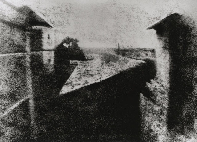First photography was taken in 8h exposure time, by Joseph Nicephore.