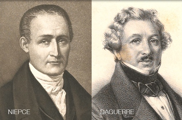 Niepce and Daguerre improved the short exposure time (30 minutes).