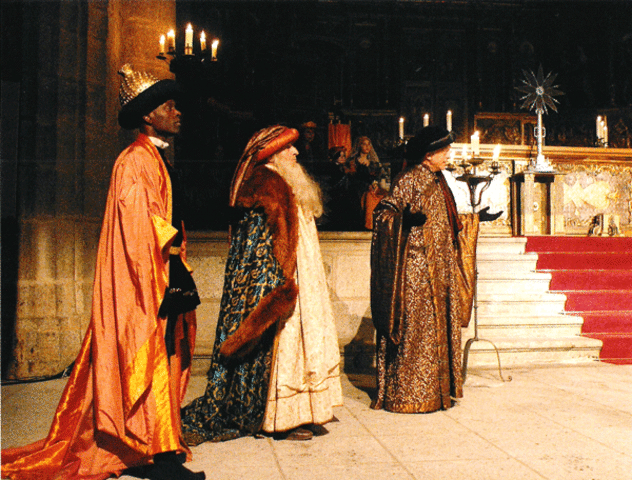 La Representación de los Reyes Magos