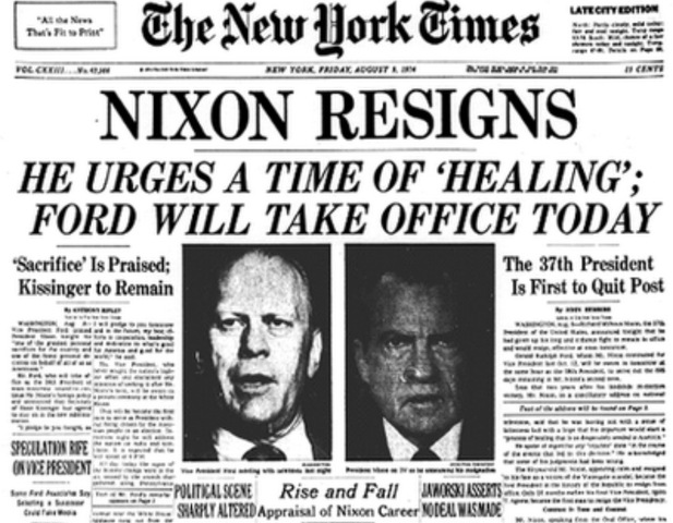 Nixon's Resignation