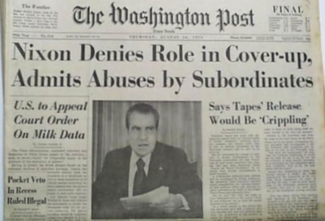 The Watergate coverup