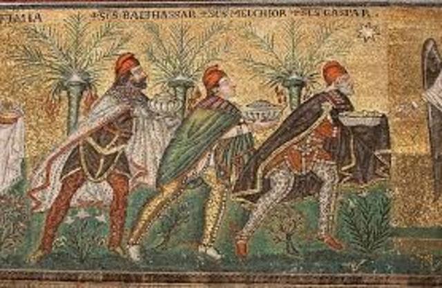 Teatro: representación de los Reyes Magos ( siglo XIII )