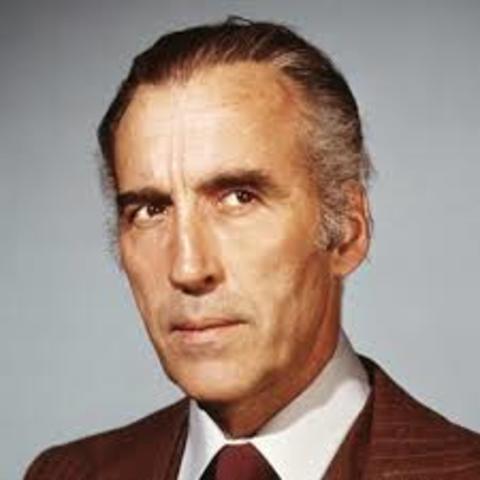 Christopher Lee born