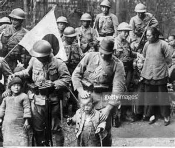 Japans army pillages China