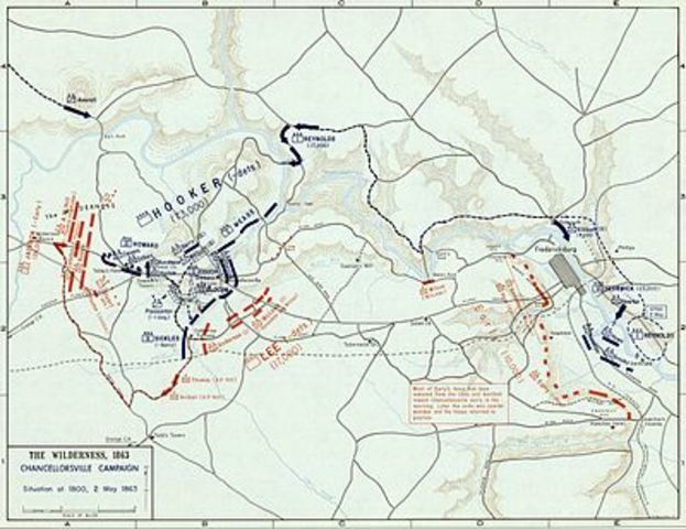 March 1863 -- The Battle of Chancellorsville