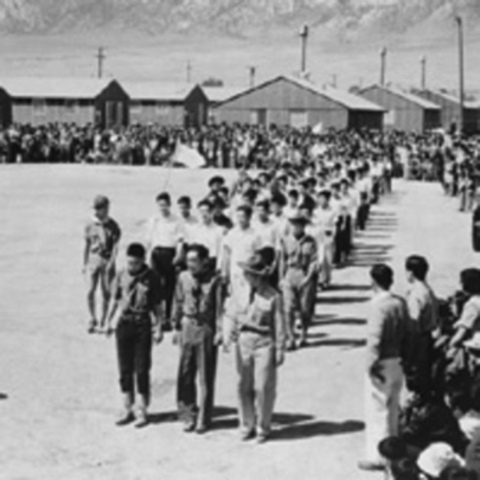 1942 Japanese Americans interned in isolated camps