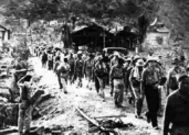 1942 Philippines fall to Japanese – Bataan Death March