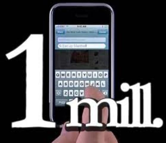 1 million iPhone's are sold