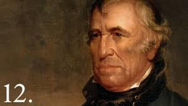 Zachary Taylor Inaugurated