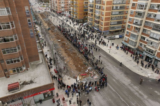 Los primeros dias de protestas