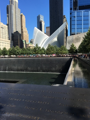 The terrorist attack in New York 9/11