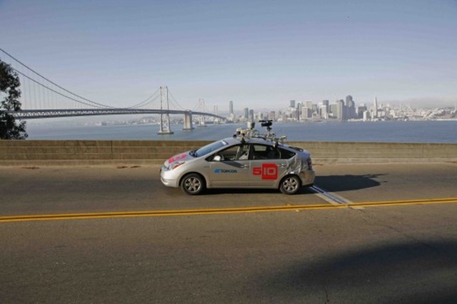 Pribot, prototype pizza delivery vehicle