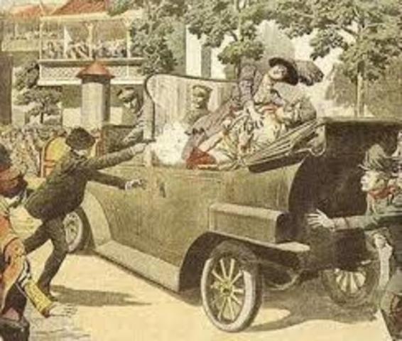 Asesinato de Francisco Fernando y su esposa