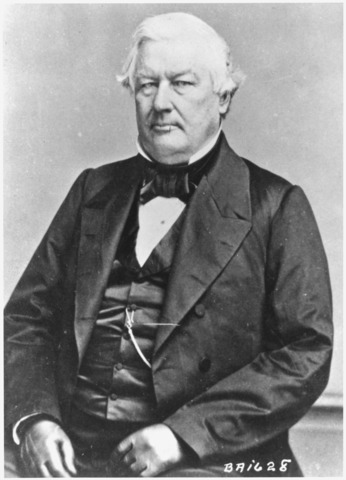 Millard Fillmore succeeded to the Presidency