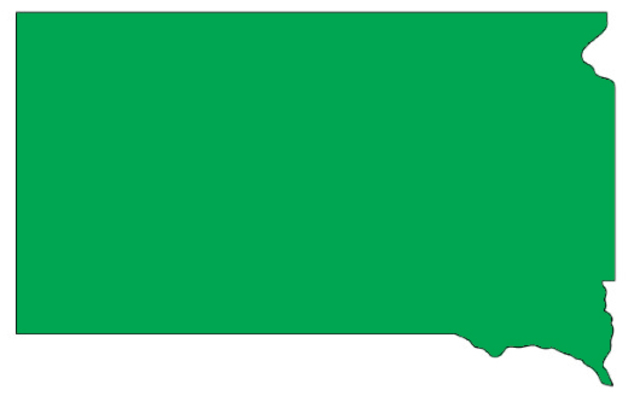 South Dakota becomes a state