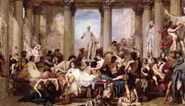 Decline of the Roman Empire (476 CE)