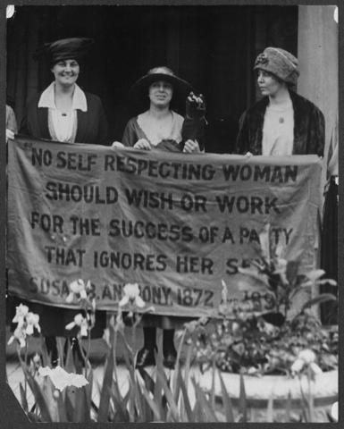 Women's Suffrage event