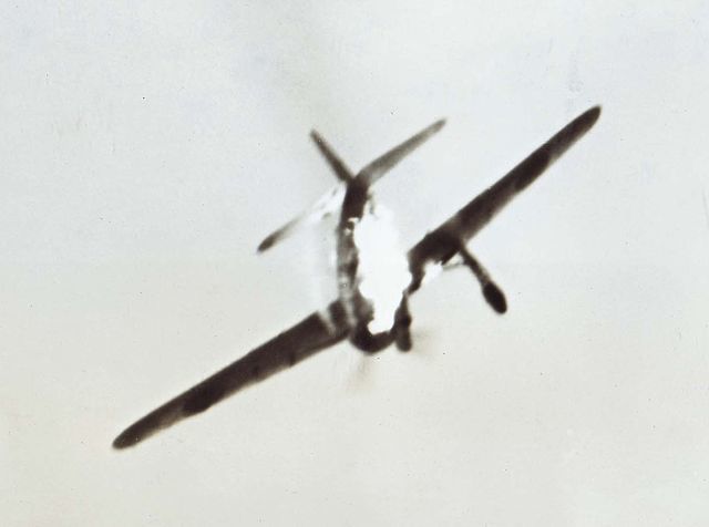 Corporal Gallio Modius shot down