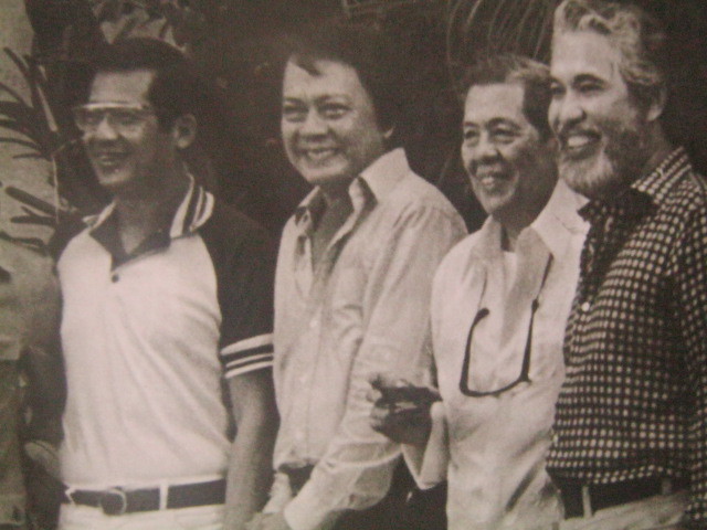 Ninoy Aquino and Jose Diokno Detained