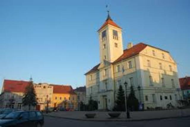 Kościan city hall built