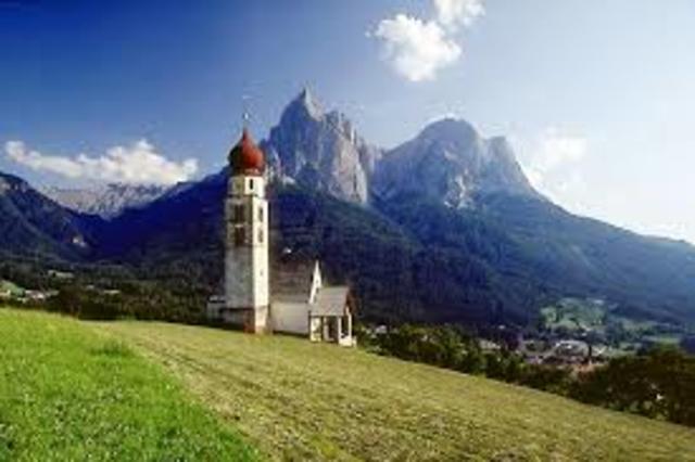 Saint Valentin Cathedral built