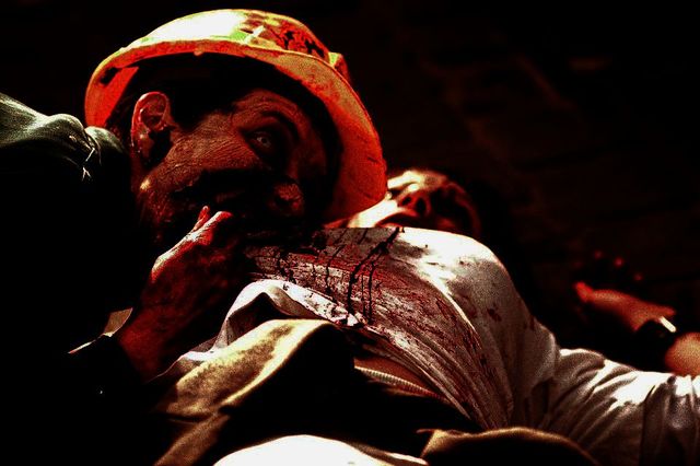 Fighting in the tunnel