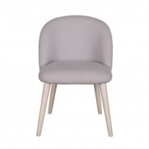 A simple yet elegant chair accented with retro-style legs. A perfect choice for your study room or dining room.