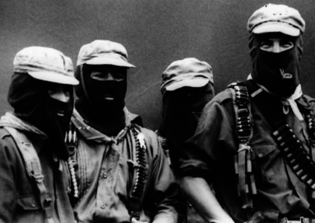 1994 Fue la rebelión del Ejército Zapatista de Liberación Nacional en Chiapas