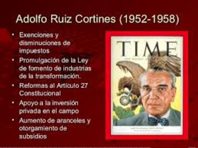 Adolfo Ruiz Cortines (1952-1958)