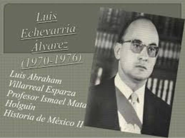 Luis Echeverría Álvarez (1970-1976)