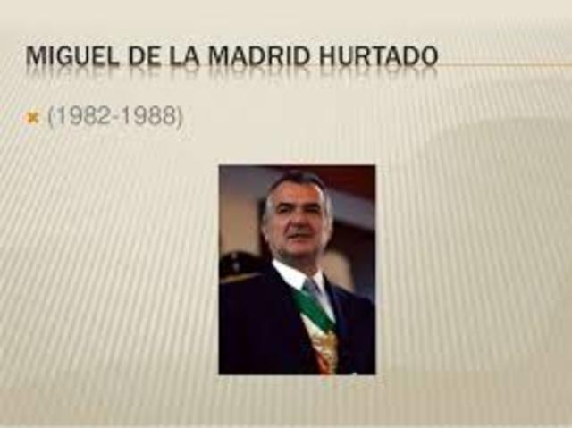 Miguel de la Madrid Hurtado (1982 1988)