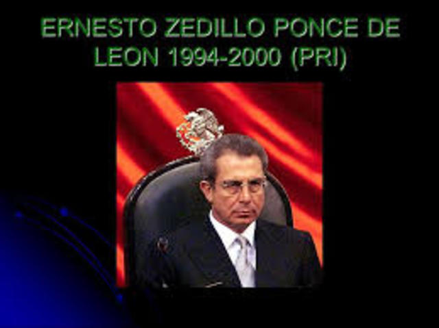 Ernesto Zedillo Ponce de León (1994-2000)