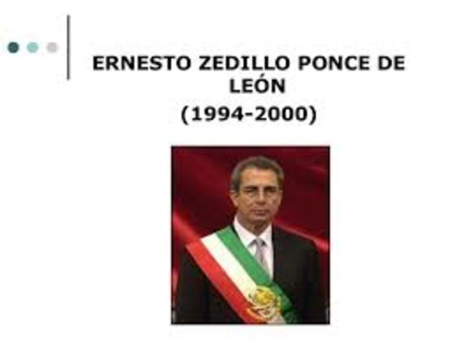 Ernesto Zedillo Ponce de León (1994-2000)