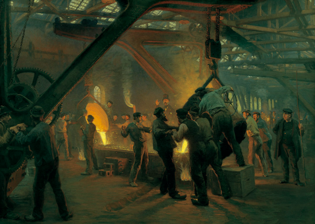 Jernstøberi - fortolkning