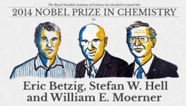 Nobel de la Química para los avances de la nanotecnologia con un microscopio de super resolución, se sigue el recorrido de las moléculas