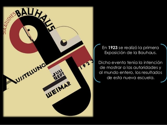 La exposicion de la Bauhaus