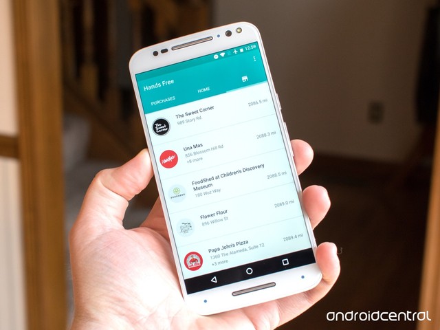 Deletes hand free payment app