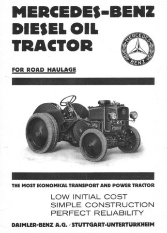 First Diesel Tractor