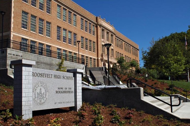 Graduated as valedictorian of Roosevelt High School