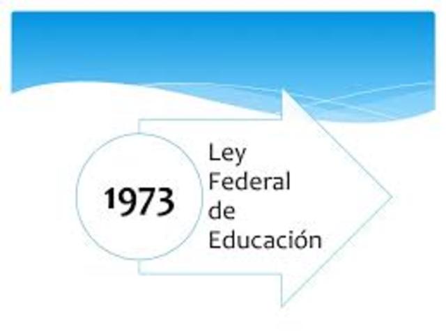 Ley Federal de Educación de 1973