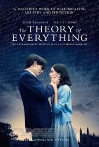 The release of "The Theory of Everything"