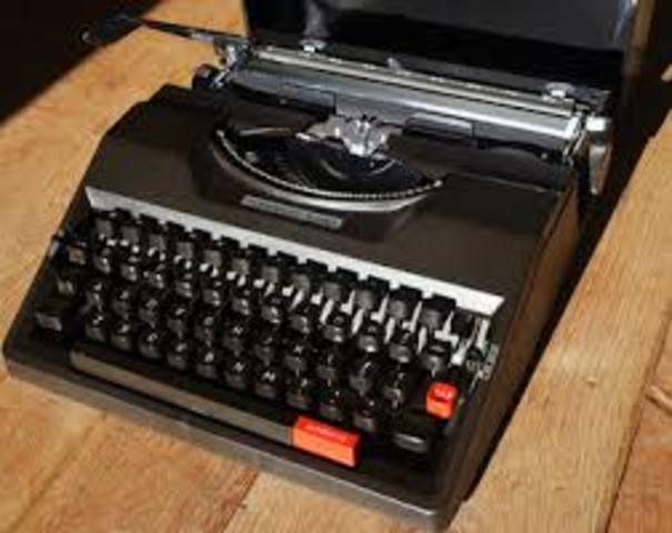 1900 typewriter