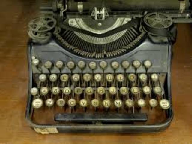 1920 typewriter