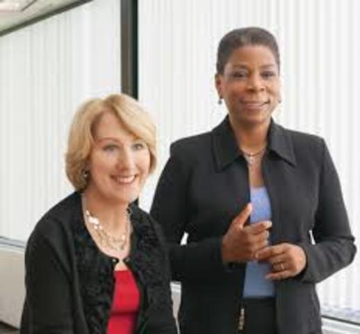 Burns becomes first black women to be a CEO of a successful Fortune 500 company. Xerox becomes first successful 500 fortune company with females as CEOs.