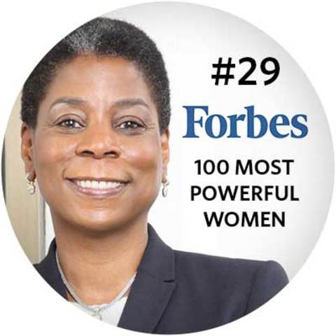 Burns becomes one of Forbes 100 most powerful women.